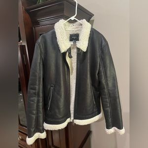 Forever 21 leather coat